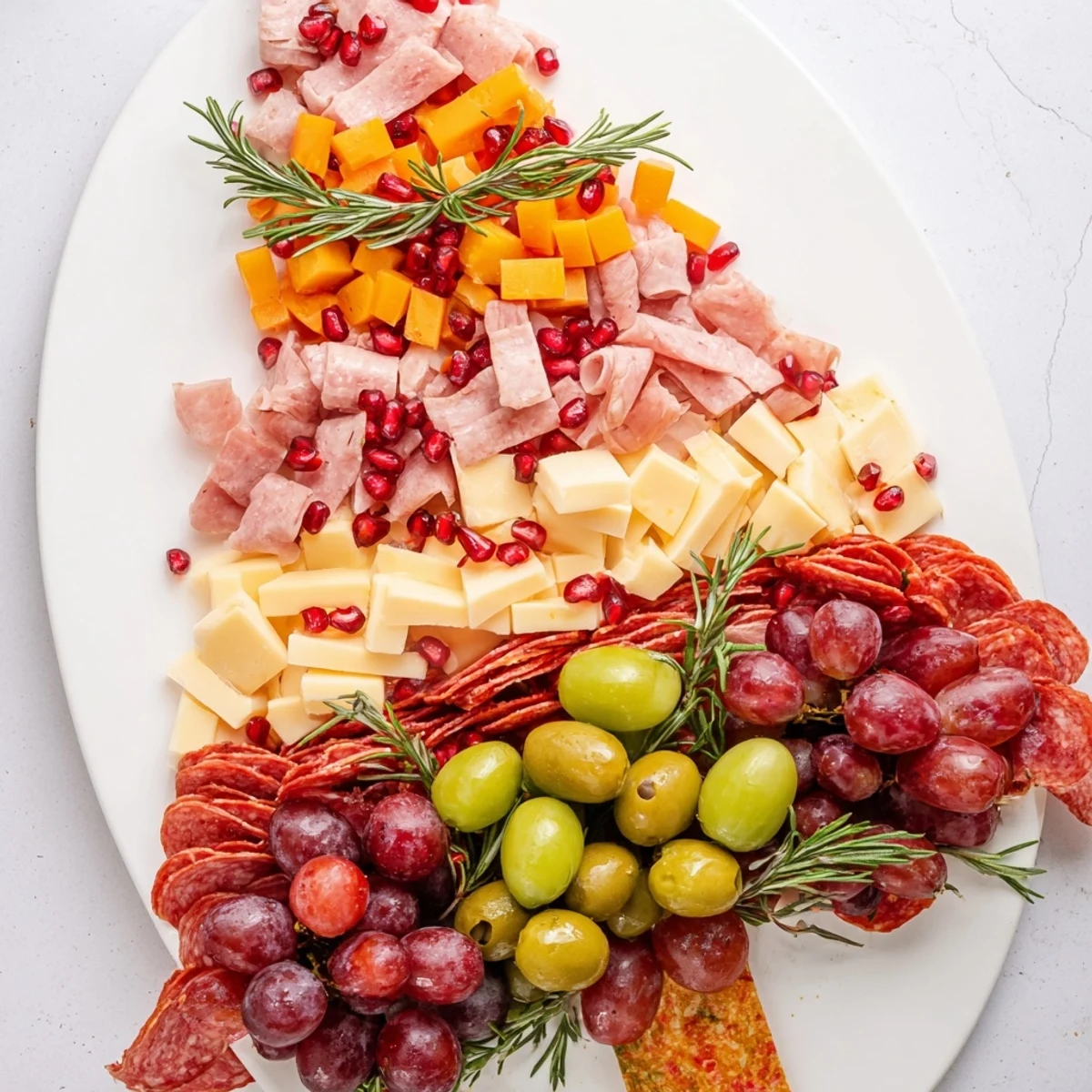 Festliche Charcuterie Tafel