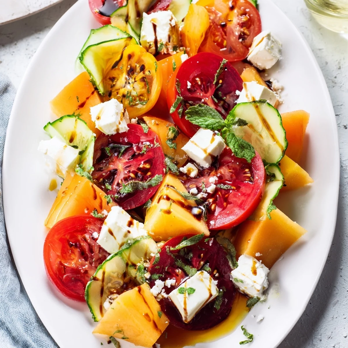 Abstract Expressionist Salad