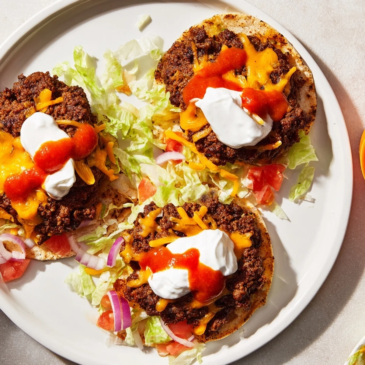 Knusprige Smash Tacos