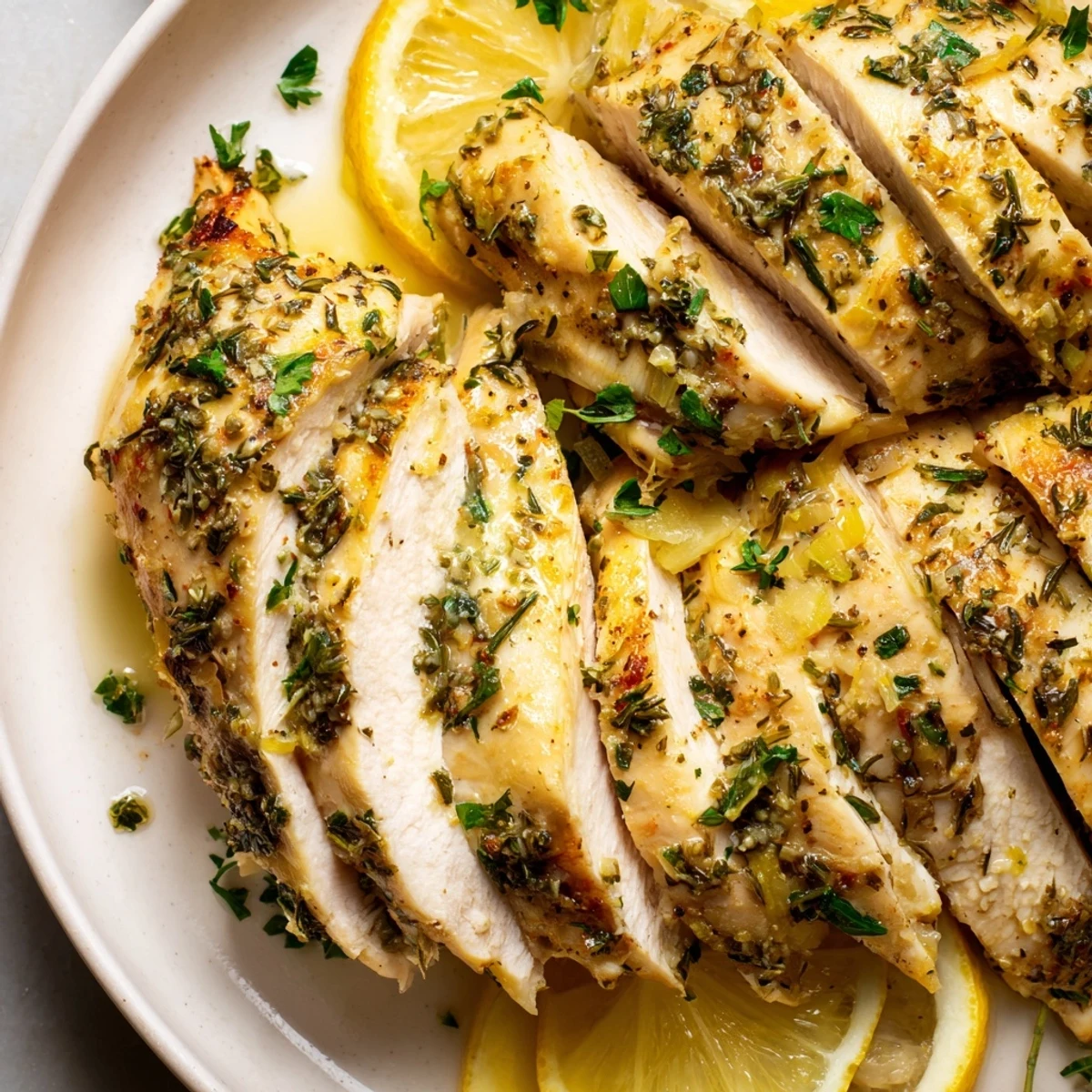 Griechisches Zitronen Huhn