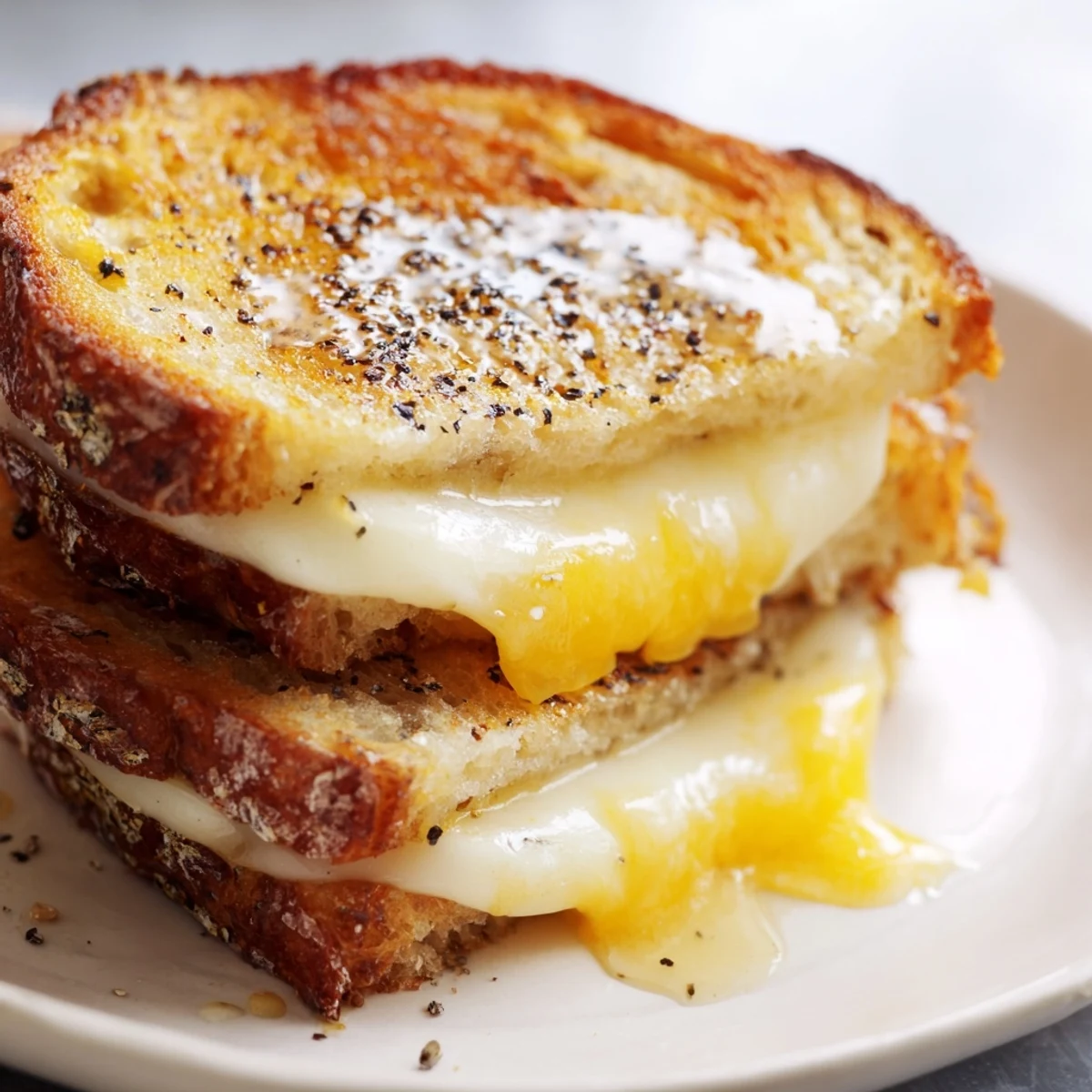 Trüffelöl Gegrillter Käse