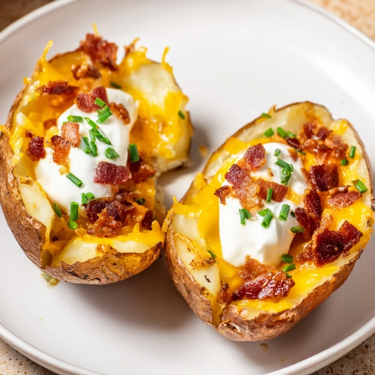 Loaded Baked Potato Skins
