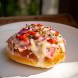 Brötchen Pizza Hack lecker