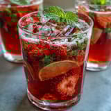 Wassermelone Limette Sprudel