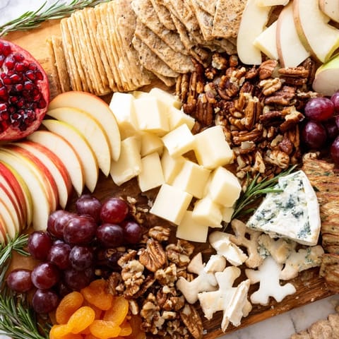 Winter Wonderland Snack Board