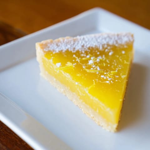 Zitronen Shortbread Dreiecke