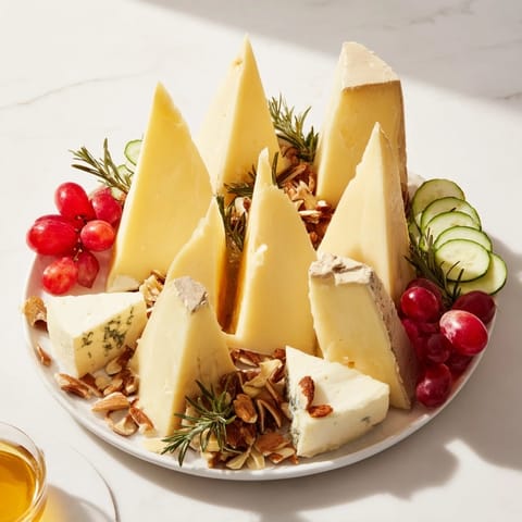 Skulpturale Käse Landschaft