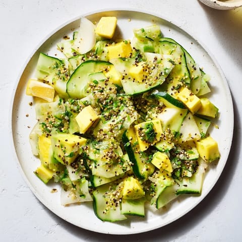 Gurken Dosenfisch Date Salat