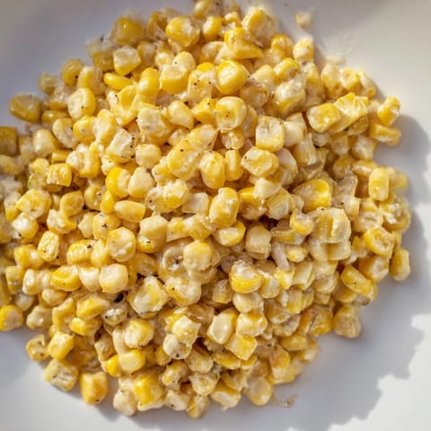 Honig Butter Mais Pfanne