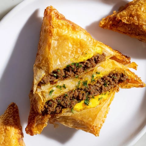 Tunesischer Brik Phyllo Snack