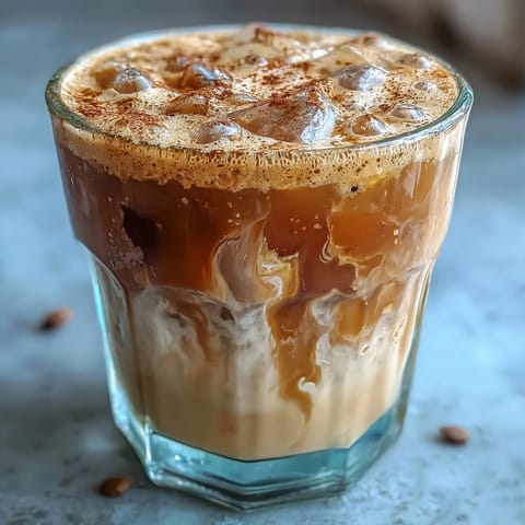 Brauner Zucker Hafermilch Shaken Espresso