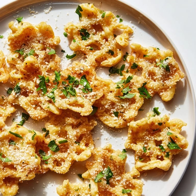 Air Fryer German Spätzle, perfectly browned, offering a delightful crunch for any meal or snack.