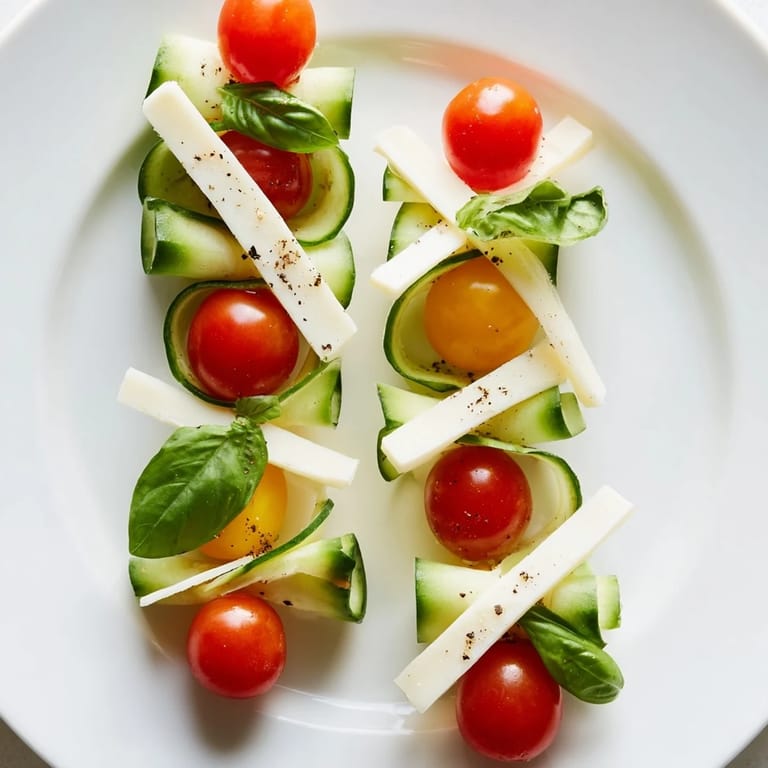 Appetizing double helix genetic code, featuring colorful vegetable and cheese pairings, ready to serve and enjoy.